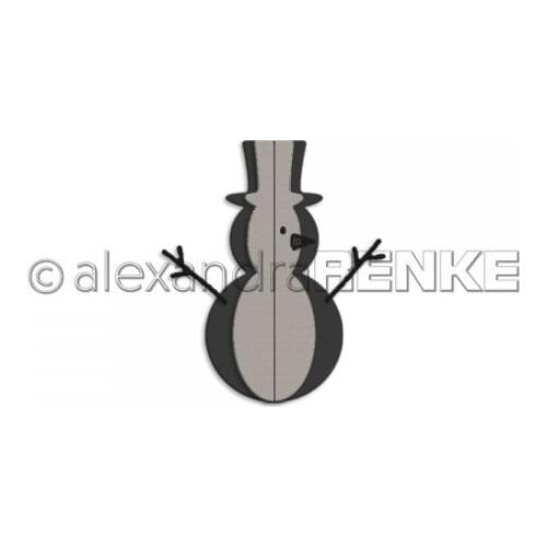 CH 2020 New Arrival snowman Metal Cutting Dies 3D DIY Scrapbooking Carbon Sharp Craft Die Photo Invitation Cards Decoration