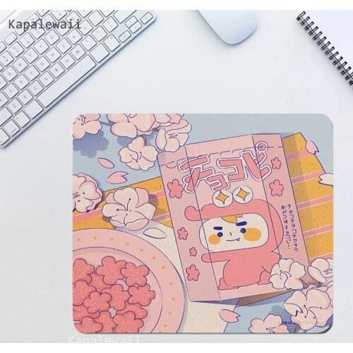Animation Comic Japan Manga Pattern Printed Mousepad Kanna Kamui Dragon Cute Anime Saml Mousemat for Lolicon Anime Fan Mouse Pad