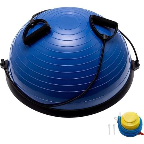 Yoga wave balance ball hemisphere anti-slip grain bearing yoga mat auxiliary cable machine home fitness equipment