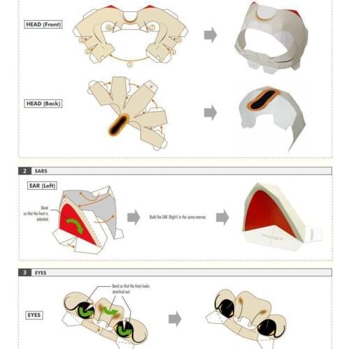 Creative 3D Paper Model Papercraft Construction Modeling Puzzle Arts Crafts