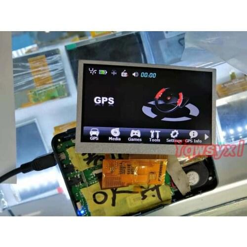 New 4.3inch 40 pinTFT LCD XXWY43001A GL043024-1 043056B0-40 HD430B0-24 GL04303600-40 GL043056B0-40 ZNL043T702-P40 480(RGB)*272