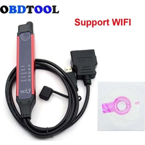 Latest V2.43 VCI-3 VCI3 Scanner Supports WIFI for Scania Trucks Buses and Heavy Vehicles After 2004 Year Diagnostic Systems Tool