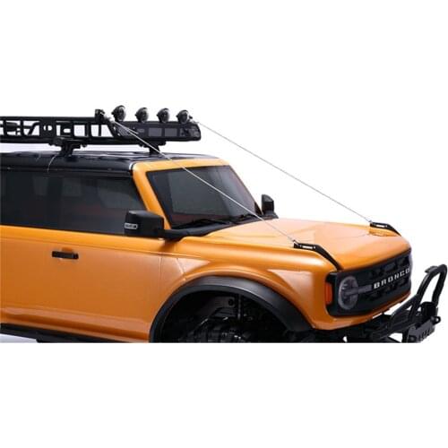 RC Durable Front Crossing Steel Cable Line for TRX-4 BRONCO RC Car Shell DIY Modification Upgrade Part