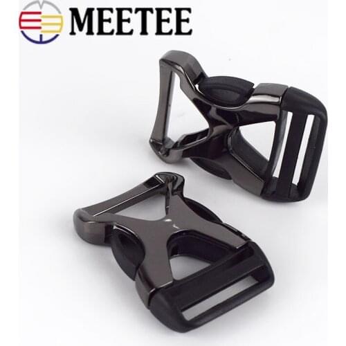 2/4pcs Webbing Quick Metal Release Buckles 25mm Outdoor Belt Hooks for Backpack Waist Bands Buckle DIY Sewing Bag Accessories