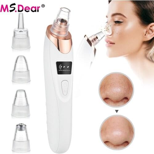 Blackhead Remover Vacuum Acne Pimple Black Spot Suction Electric Facial Pore Cleaner Skincare Exfoliating Beauty Instrument