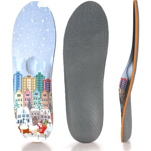 IFITNA Comfortable Memory Slow Elastic Insole Beauty Shoes Arch Support Playing Football Breathable Insoles