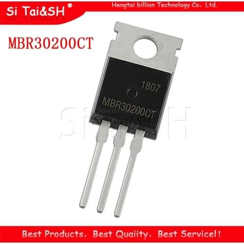10pcs MBR30200CT TO-220 MBR30200 TO220 MBR30200C 200V 30A new original