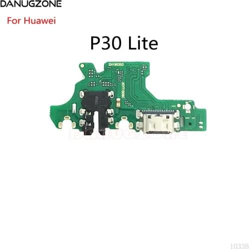 30PCS/Lot For Huawei P30 PRO / P30 Lite USB Charging Dock Port Socket Jack Plug Connector Charge Board Flex Cable