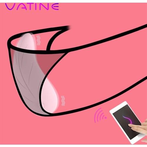 VATINE G-spot Massage Vibrator APP Bluetooth Wireless Remote Control Vibrating Egg Clitoris Vagina Stimulator Sex Toys for Women