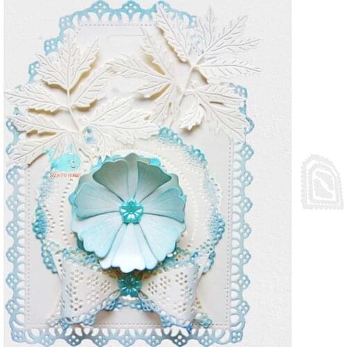 Album Frame Dies Metal Cuts Embossing Punch Knife Stencil for Scrapbooking Photo Album Decorative DIY Paper Cards Making New