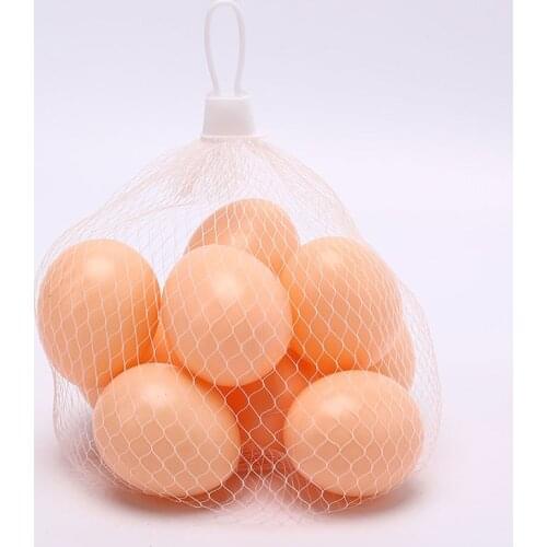 Simulation Egg Fake Eggs Toys For Children Kitchen Model Painting Fun Doodle DIY Plastic Easter Eggs Decoration Educational Toys