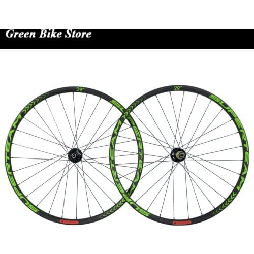 Superteam 29er full carbon fiber mtb wheels bicycle wheels mountain bike wheels 711/712 hubs carbon mtb wheel