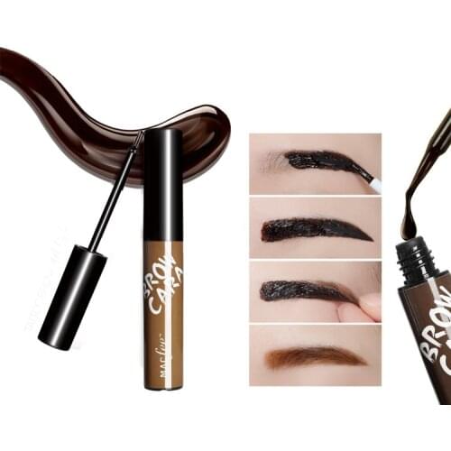 Macfee Tearing Eyebrow Cream Half Eyebrow Pen Waterproof Sweat-proof Natural Lasting Non-marking Makeup Brow Cream TSLM1