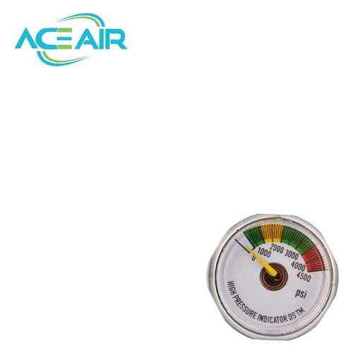 High Pressure Manometers PCP Valve Gauge M10x1 M10x1 5MPA/40MPA/400BAR/3500PSI/4500PSI