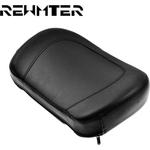 Motorcycle Black&Chrome Sissy Bar Detachable Passenger Backrest Pad Models For Harley Touring FLHRC FLHR FLHX 1997-2017