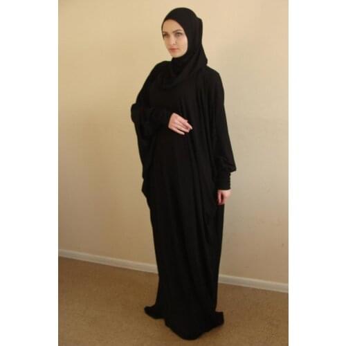 Muslim Prayer Garment Khimar Women Hijab Dress Islamic Clothing Dubai Turkey Namaz Long Prayer Musulman Jurken Abaya Kimono