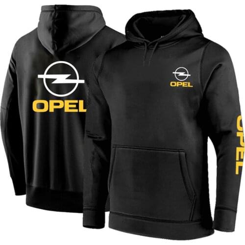 2021 OPEL Autumn Winter Mens Comfortable Hoodies Sweatshirts Quality Streetwear Male Pullovers Hot sale Cotton Tops Casual Man