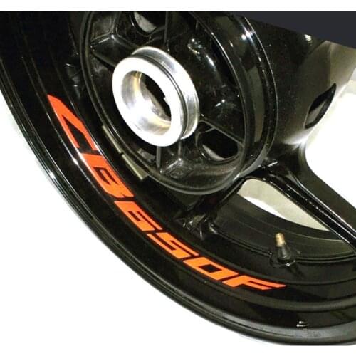 Motorcycle Wheel Sticker Decal Reflective Rim Bike Motorcycle Suitable for HONDA CB650F CB 650 F