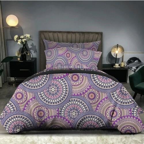 Traditional Bohemian Ethnic Style Duvet Cover Premium Bed Cover Soft Quilt Cover Family Full Size Bedding Set Queen HomeTextiles