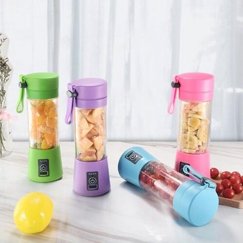 Portable USB Mixer Electric Juicer Machine Smoothie Blender Mini Food Fruit Processor Personal Lemon Squeezer Orange Juicer