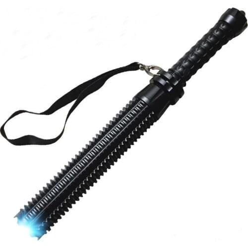 3 Modes Self Defense Q5 Led Flashlight Telescopic Baton Lamp Zoomable Torch for Emergency 18650/AAA Battery Tactical Lantern