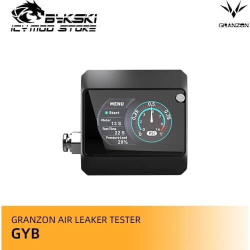 Bykski Granzon Fully Automatic Smart Leak-Proof Seal Tester OLED Water-Proof Water Cooling Test System Air Leaker Tester GYB