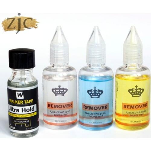 1/5/10/20 lot 0.5FL OZ(15ml) Ultra Hold Glue Lace Wig Silicone Adhesive Glue For Wigs Super Waterproof Glue Remover