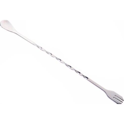 1PCS Bar Mixing Spoon Long Handle Stainless Steel Cocktail Spoon Stirring Spoon Bar Tools Gadgets Kitchen Tableware