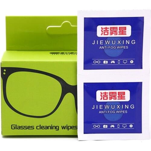 1Pc Antifog Lens Defogger Cloth Wipe Prevent Fogging Eyeglass For Glasses K6X8 Reusable Anti-Fog Wipes Glasses Moistened
