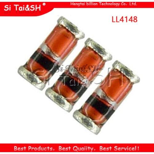 100PCS LL4148 LL-34 1N4148 IN4148 High-speed switching diodes