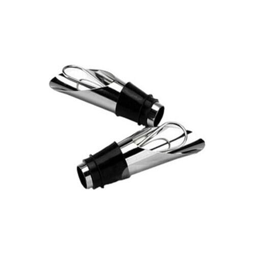500pcs High Qulity Stainless Steel Wine Pourers Wine Stoppers Wine Funnel Bottle Pourer Dumping Plug Bar Tools