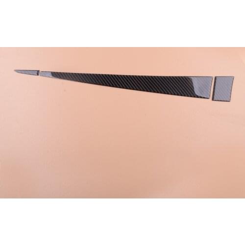 LHD Car Carbon Fiber Copilot Dashboard Panel Trim fit for Mitsubishi Lancer Evo 2008 2009 2010 2011 2012 2013 2014