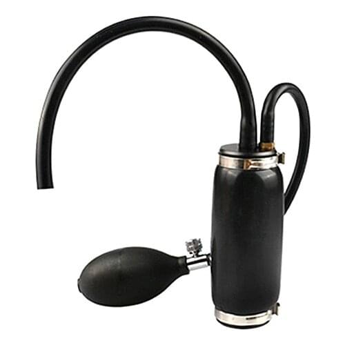 Car smoke leak detector engine connected to universal air bag, air drum plug adapter for Mercedes-Benz BMW oil detection