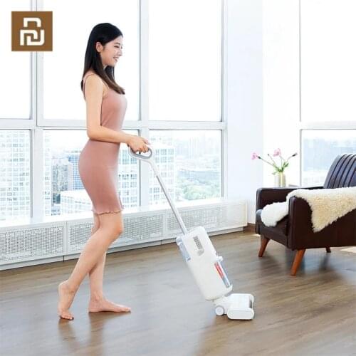 Youpin SWDK Flying dog household wireless handheld floor cleaner vacuum cleaner self-cleaning electric floor scrubbing machine