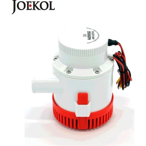 Large flow dc 12v/24v bilge pump 3700GPH electric water pump for boats accessories marin,submersible boat water pump