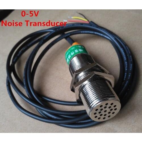 Fast Free Ship 0-5V/0-10V Sound Sensor Transmitter Module Noise Detector and Noise Transducer