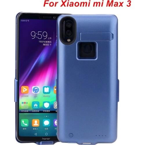 10000 mah For Xiaomi Max 3 Battery Case Smart Phone Stand Battery Cover Smart Power Bank For Xiaomi Max 3 Charger Case
