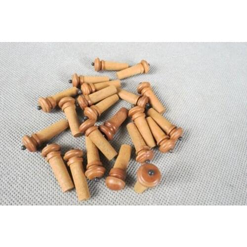 Viola part,10pcs of great jujube viola endpins,ebony decoration