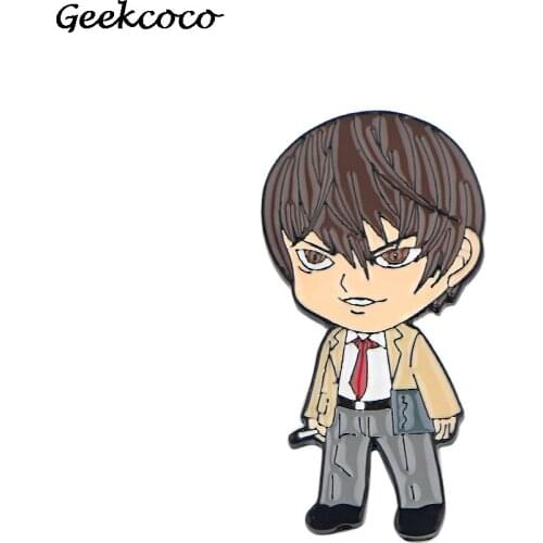 J1927 Cartoon Character Brooches Enamel Pins Medal Denim Lapel Pin Bag Badges Jewelry Gifts Collection