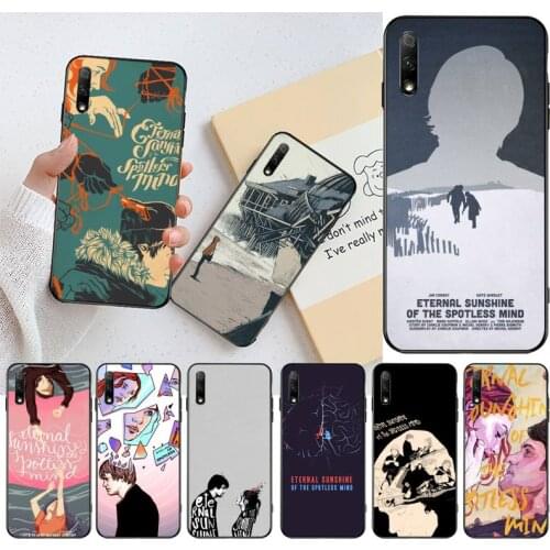CUTEWANAN Eternal Sunshine of the Spotless Mind Bling Cute Phone Case for Huawei Honor 30 20 10 9 8 8x 8c v30 Lite view pro