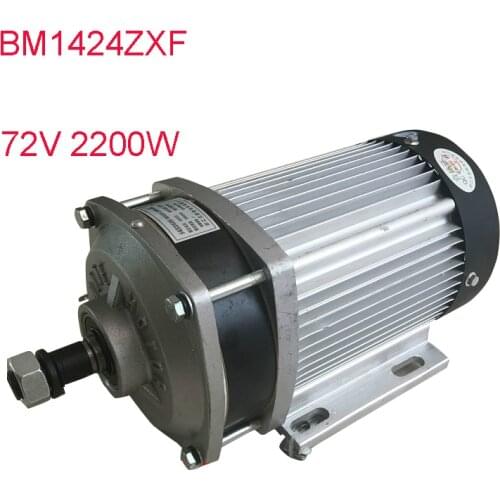 72V 60V 1500W 2200W BM1412ZXF Electric Tricycle Modified Parts Brushless DC Motor For Motorcycle ebike Wheelbarrow Parts