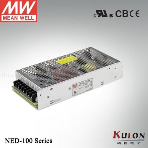 Original Meanwell NED-100A 100W Dual Output 5V 2-10A 12V 0.7-7.0A Power Supply