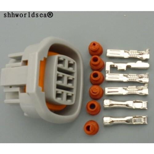 Shhworldsea 6 Pin 6189-0029 Super C6S-194G Aprillia Accelerator Throttle Pedal Connector Waterproof Socket For Infiniti Toyota