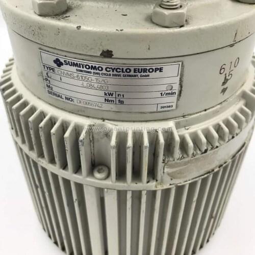 Sumitomo cnvms-6105G-15-G Motor For Kba Offset Spare Parts