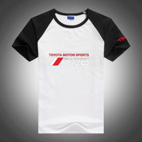 Toyota Motorsport TRD New Custom Round Neck Comfortable Print Harajuku Slim Fit Casual Tops Sweatshirts Leisure 2021 Men T-shirt