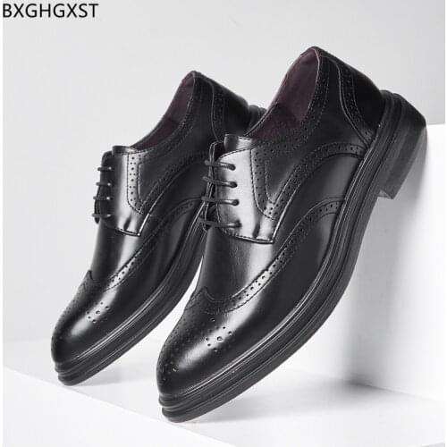 Fashion Elegant Shoes for Men Office 2021 Brogue Shoes for Men Oxford Designer Shoes Men High Quality Los Zapatos De Los Hombres