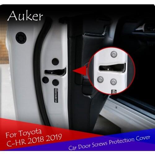 Car Door Screws Protection Cover 12Pcs/Set For Toyota C-HR CHR 2017 2018 2019