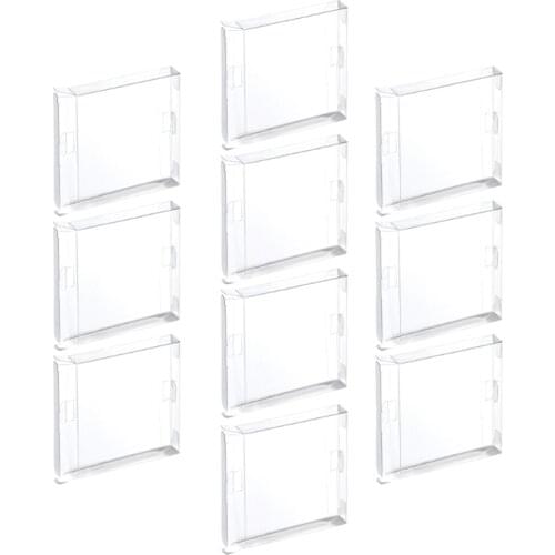 10PCS High quality transparent Plastic box Protector Cartridge Case PET for GameBoy Advance Color for GB /GBC /GBA