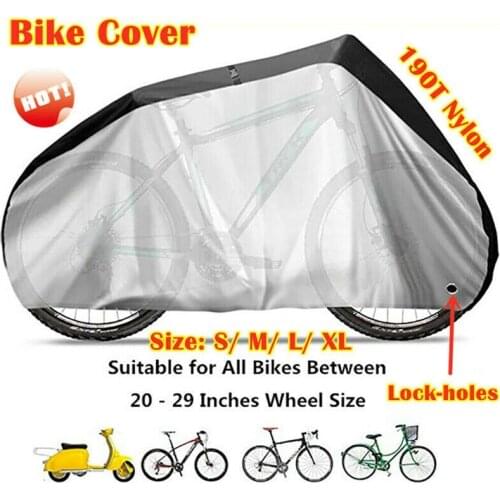 1 Pcs Bike Bicycle Protective Cover 3 Sizes Multipurpose Rain Snow Dust UV Protection Bicycle Protect Cover