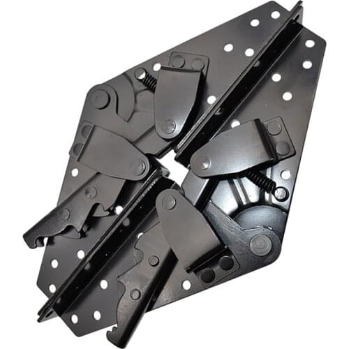 2Pcs/set Multifunctional Furniture Hinges 3 Gears Adjustable Sofa Lift Support Hinge, Household Beds Folding Spring Hinge